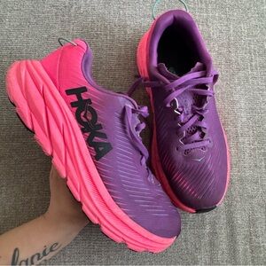 Hoka Women's Athletic Shoes - Purple and Pink